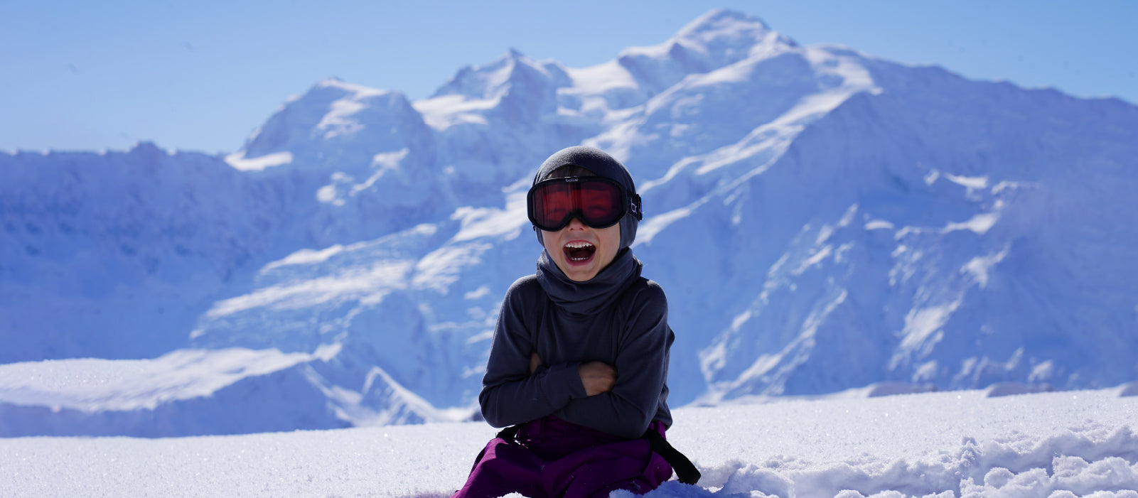 Merino ski thermal base layer