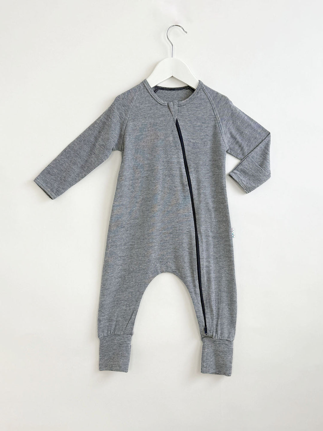 Preloved | Merino + Cotton Zip Sleepsuit | 12 – 18 M