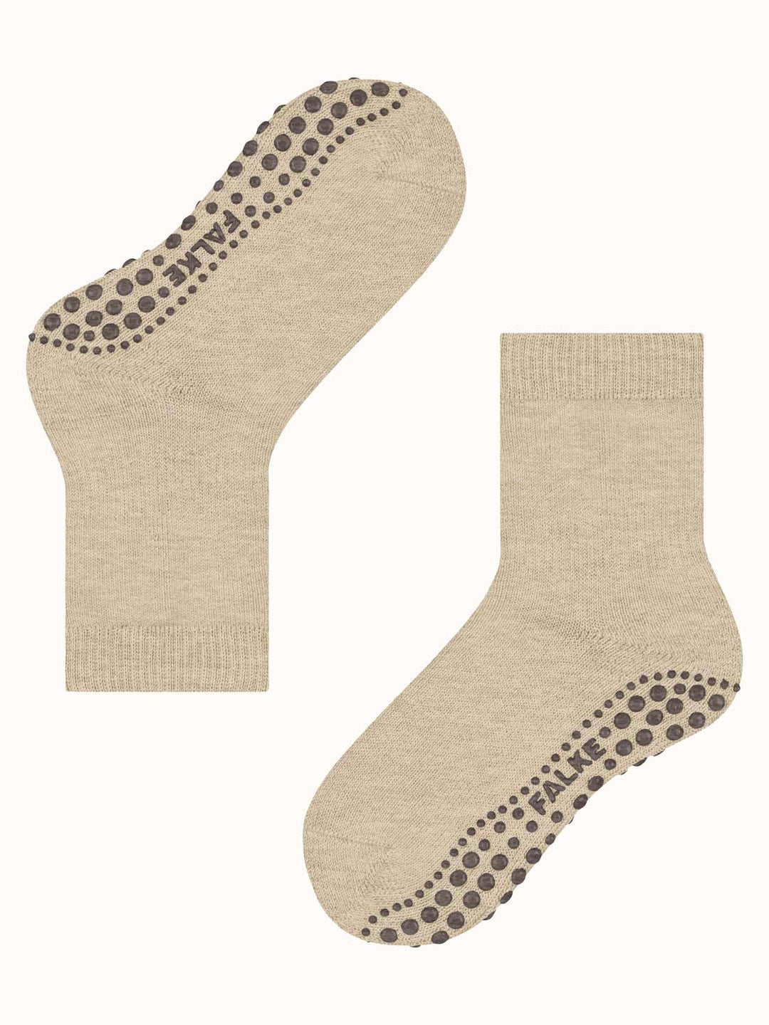 Merino toddler slipper socks side #colour_sand