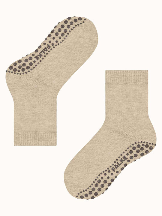 Merino toddler slipper socks side #colour_sand
