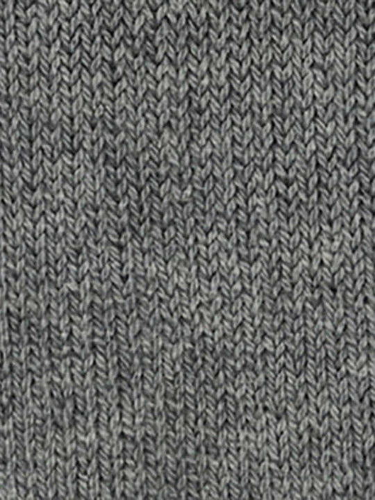 Merino toddler slipper socks side grey swatch #colour_light-grey-melange