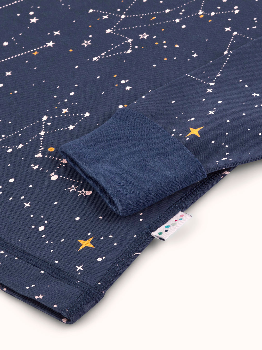 organic cotton kids pyjama PJ swatch #colour_superstar