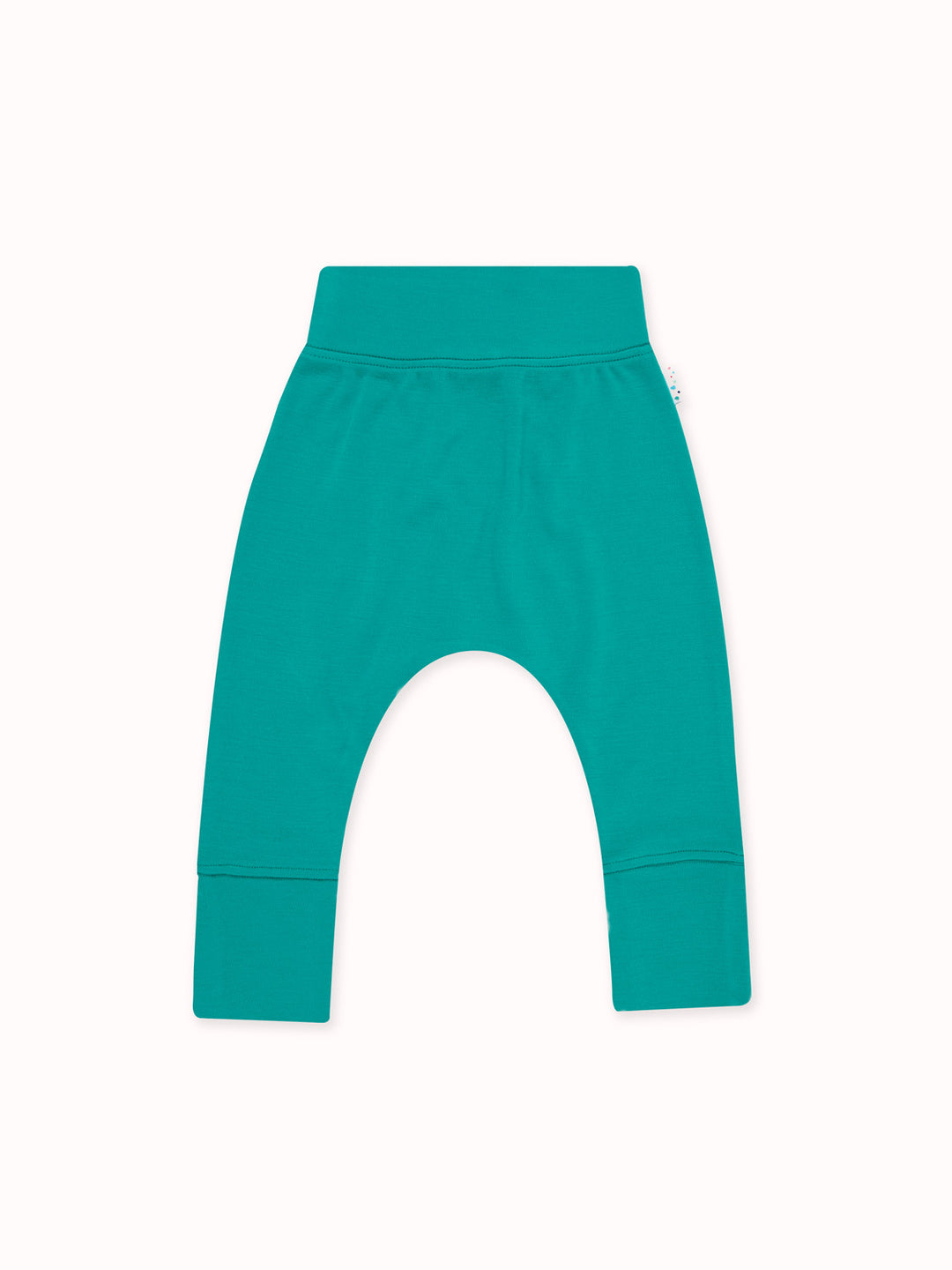 Merino baby legging green #colour_wild-green