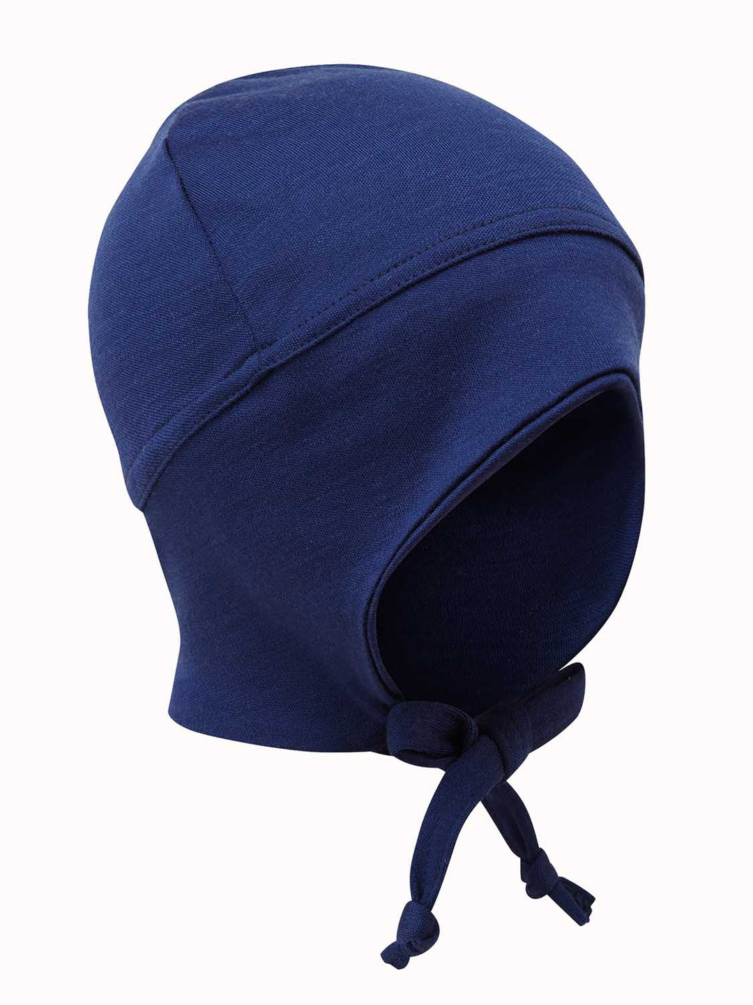 Merino Baby & Toddler Reversible Hat Accessory Superlove Merino French Navy side #colour_french-navy