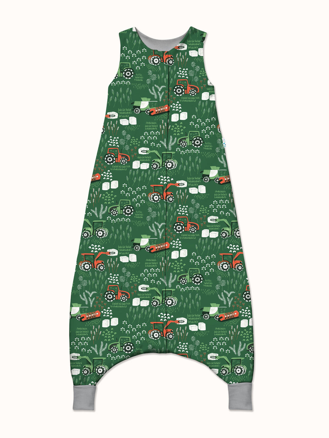 imperfect Merino toddler sleeping bag with feet tractor  #colour_tractor