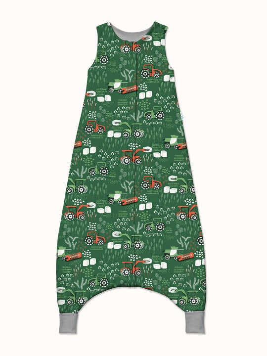 imperfect Merino toddler sleeping bag with feet tractor  #colour_tractor