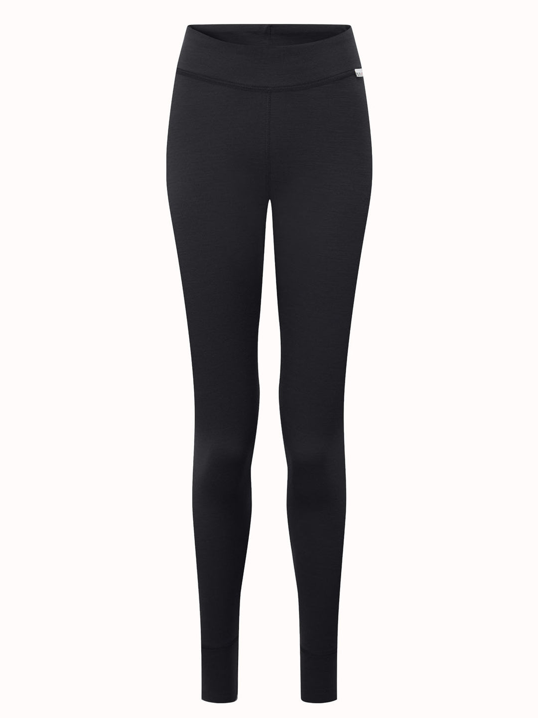 Merino womens baselayer thermal legging black #colour_ink