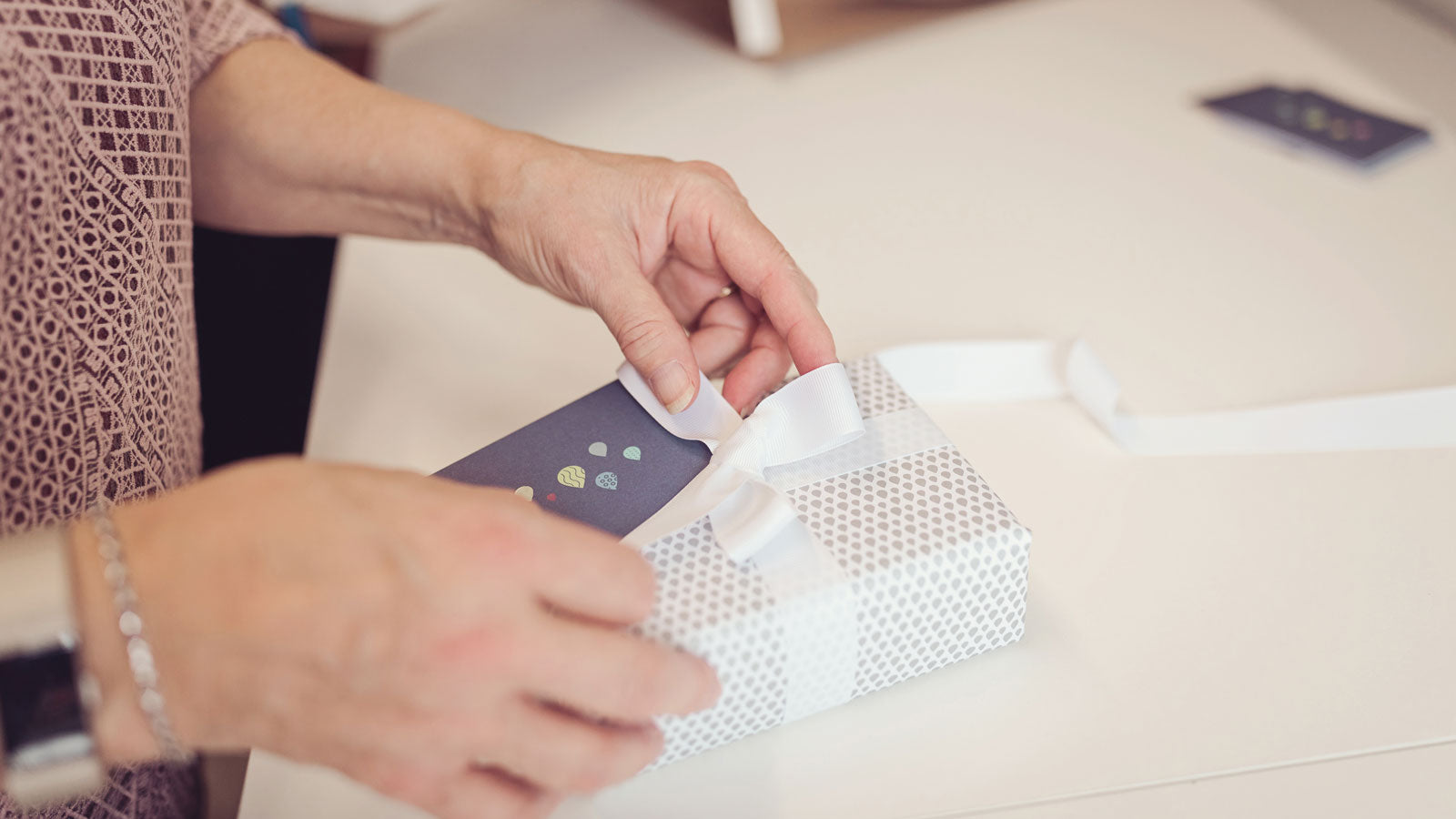 Luxury gift wrapping