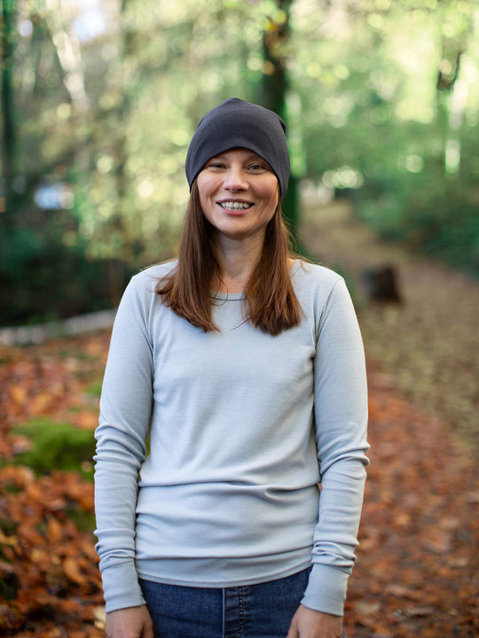 merino beanie black womens #colour_ink