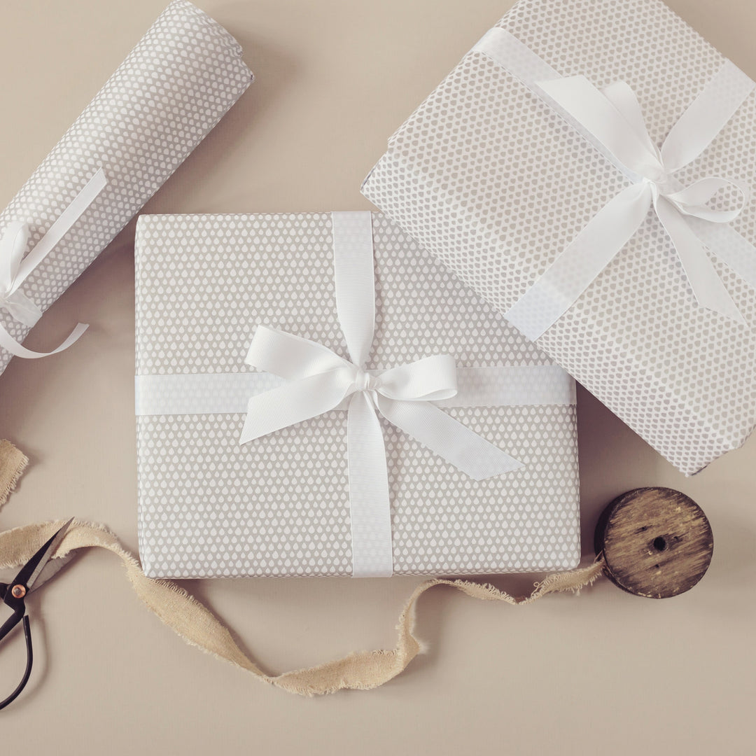 Gift Wrap Gift Wrap Wrapped Silver Linings #colour_silver-linings