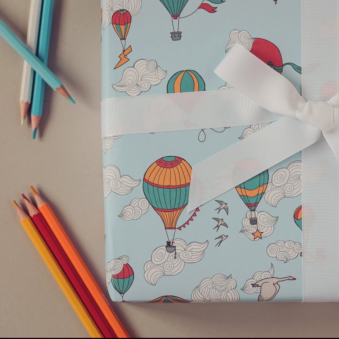 Gift Wrap Gift Wrap Wrapped #colour_up-and-away