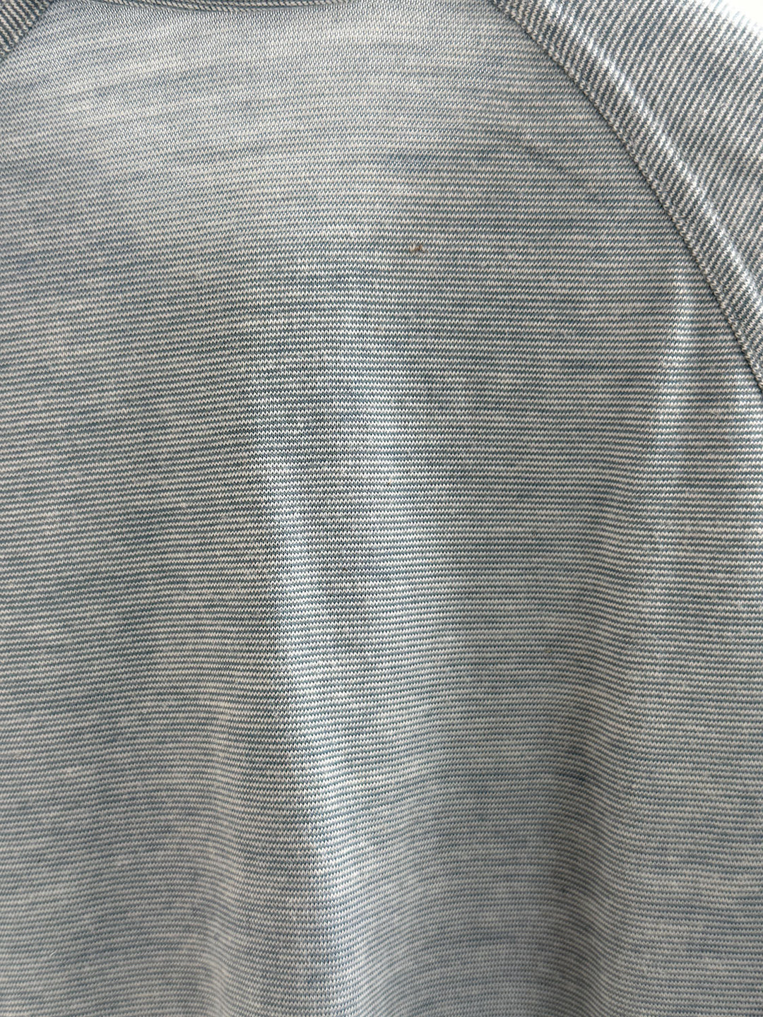 Preloved | Merino + Cotton Zip Sleepsuit  | 12 – 18 M
