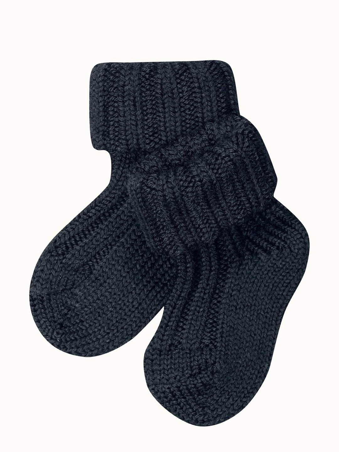 Baby Merino wool sock booties by falke #colour_marine