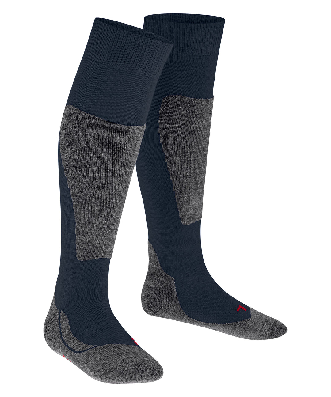 Merino kids ski socks falke blue side #colour_space-blue