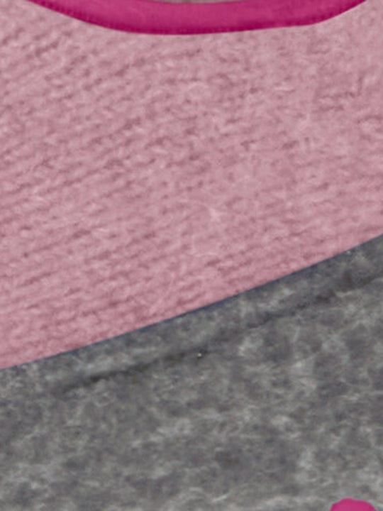 Merino wool kids felted slipper socks close #colour_almond-blossom