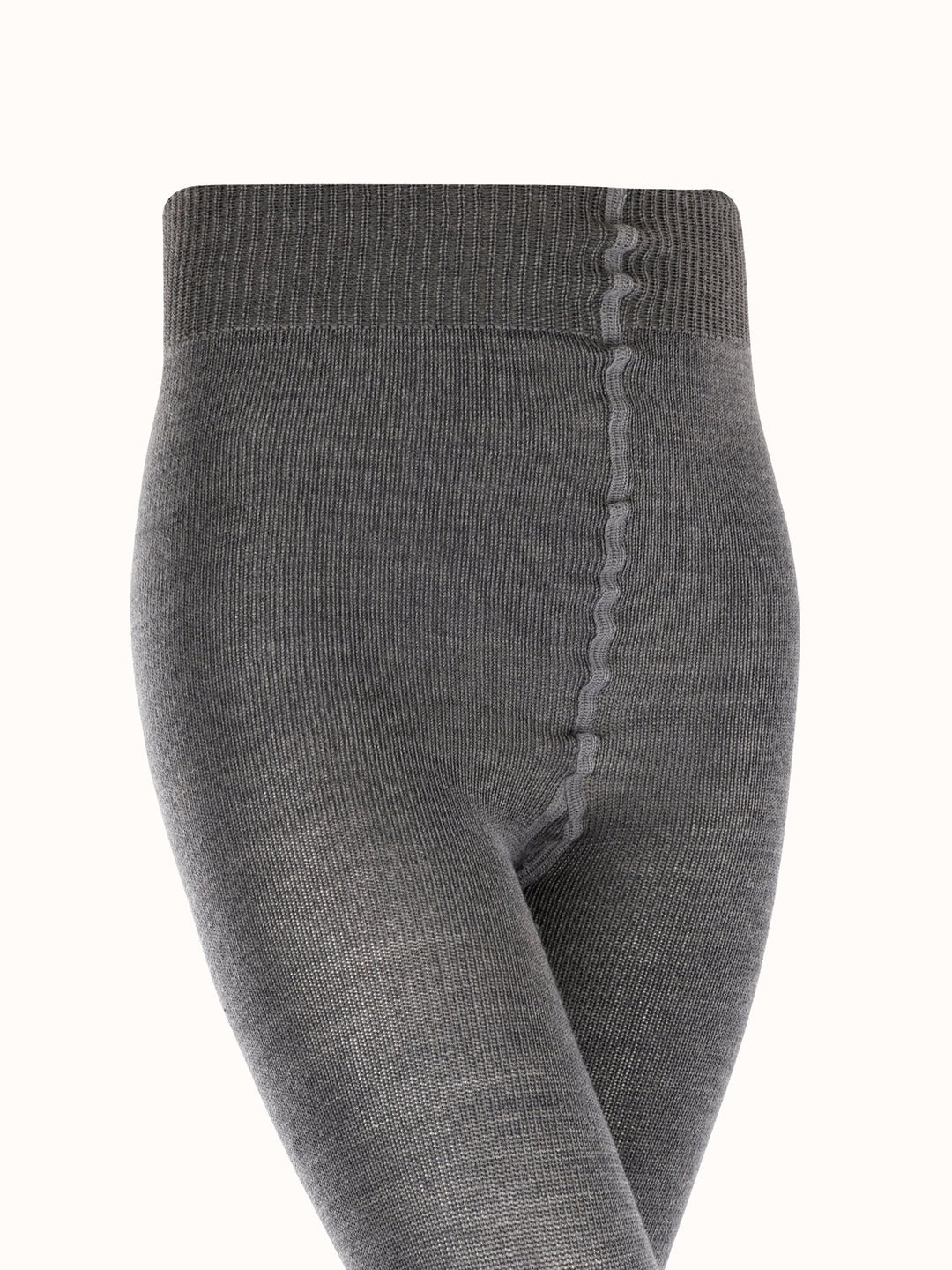 Merino girls tights top #colour_dark-grey