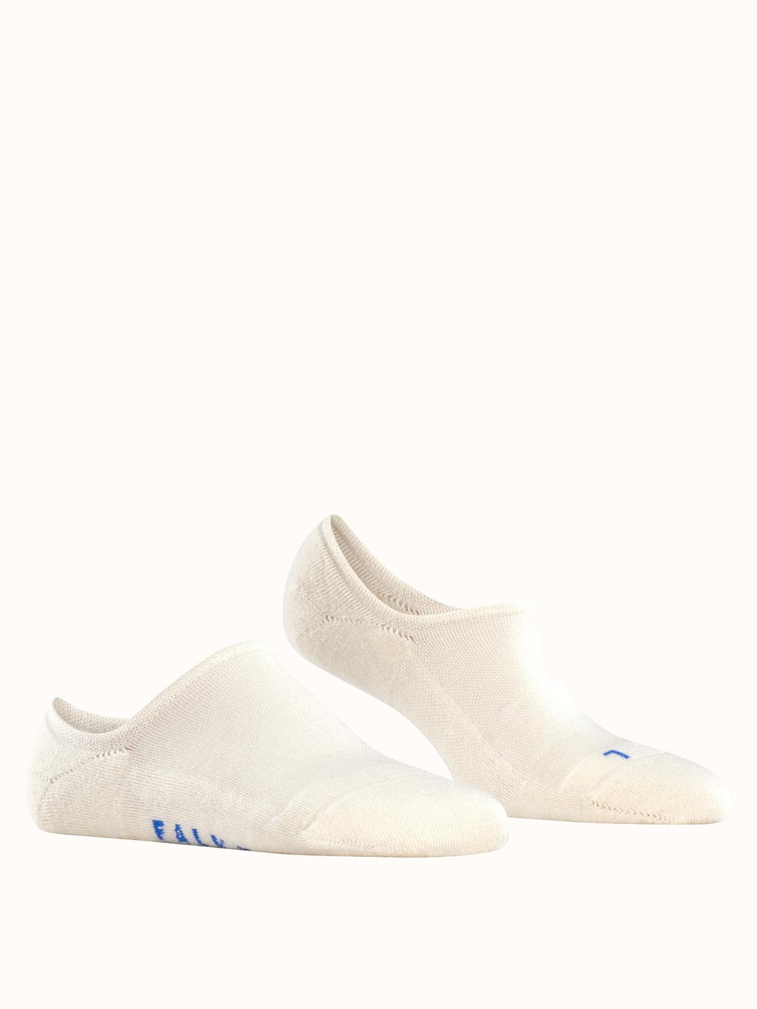Merino wool womens ankle invisible socks  white #colour_off-white