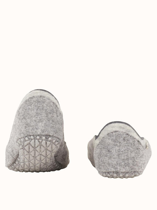 Merino wool womens felted slippers light grey back #colour_light-grey-melange