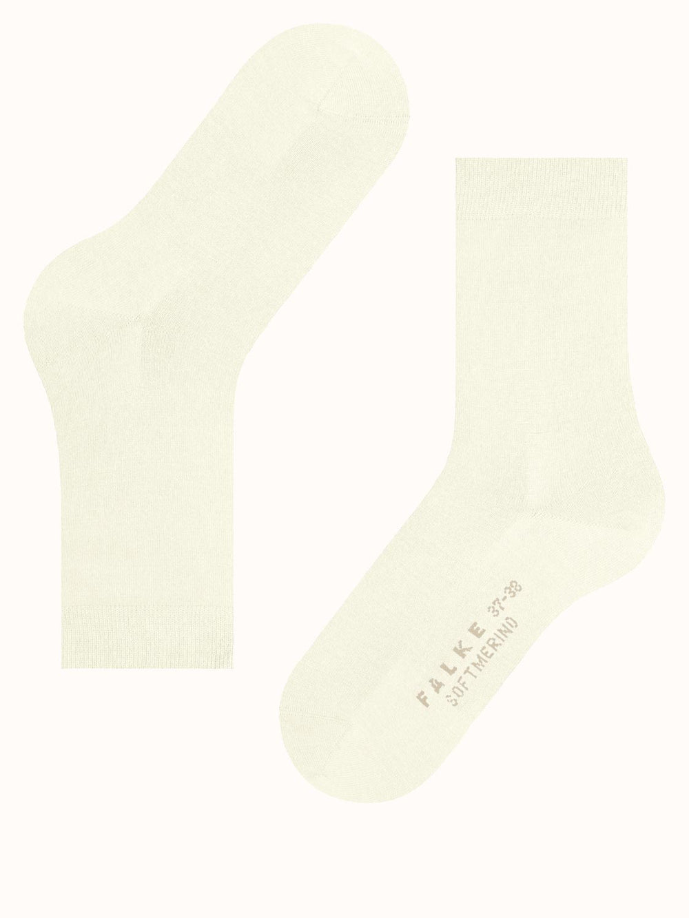Merino wool womens socks white  side #colour_off-white