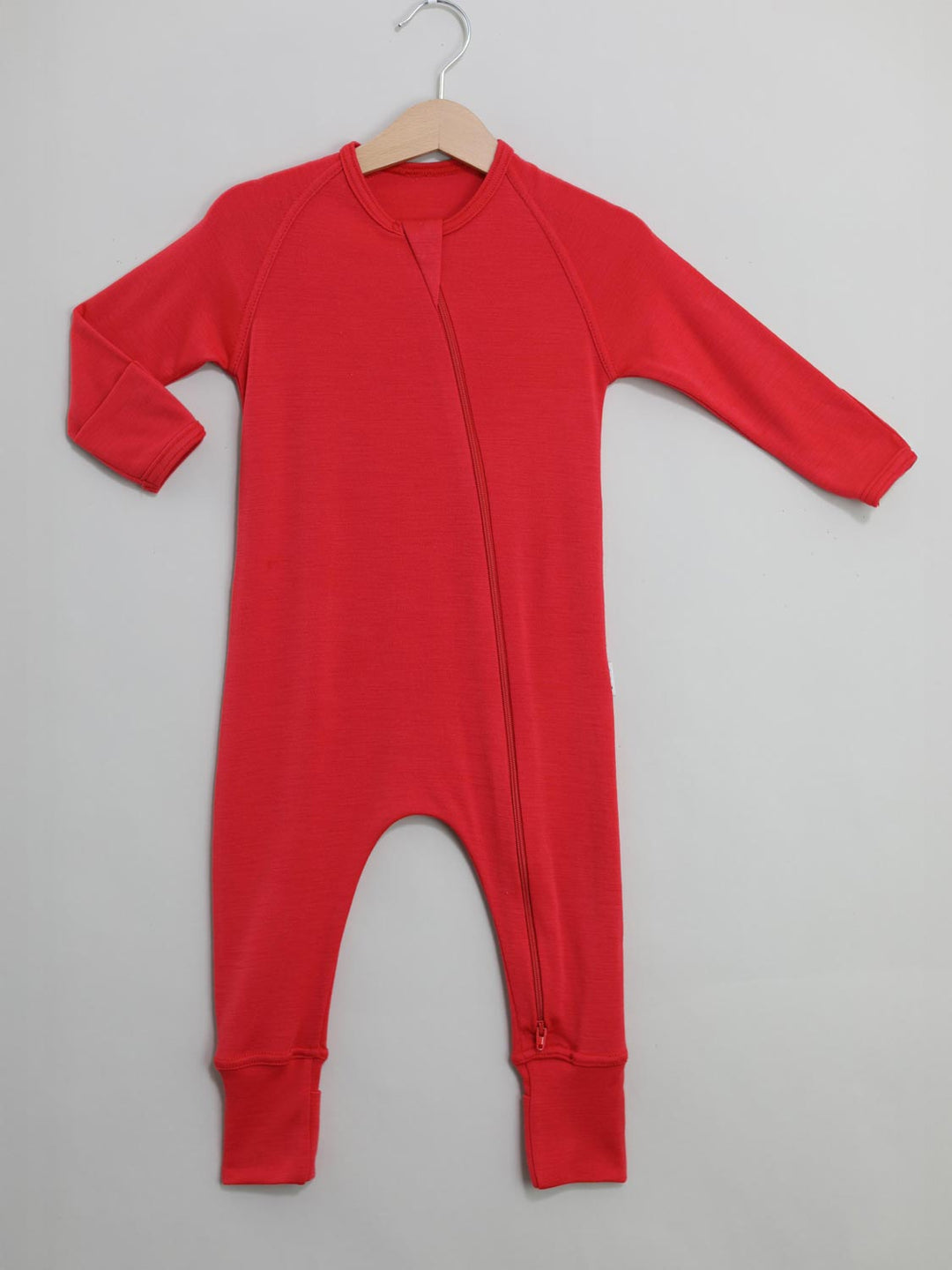 Preloved | Merino Zip Sleepsuit  | 12-18 M