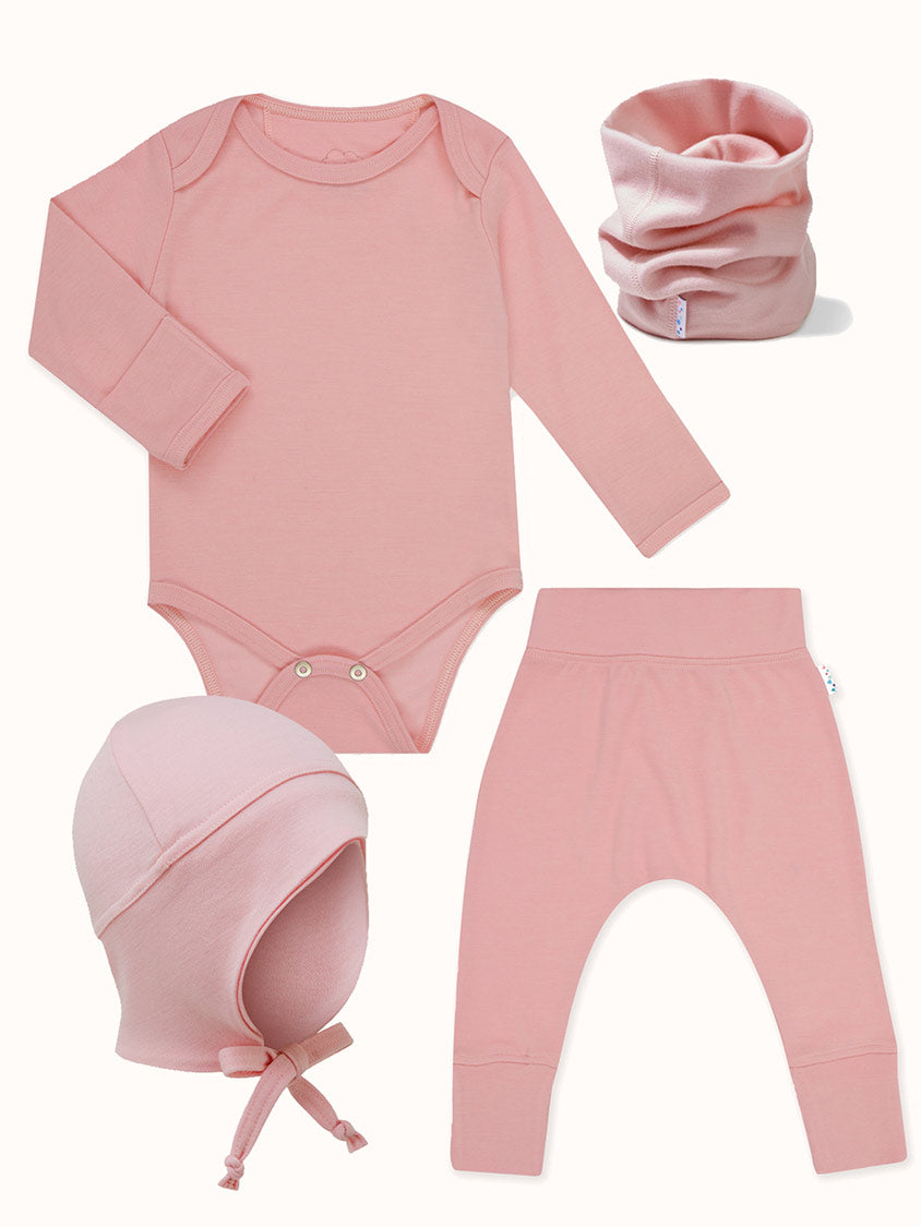 Baby Merino Ski bundle Superlove Merino pink #colour_vintage-rose