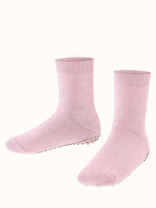 Merino toddler slipper socks pink #colour_thulit-rose