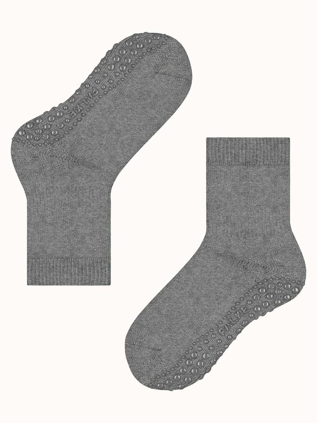 Merino toddler slipper socks side #colour_light-grey-melange