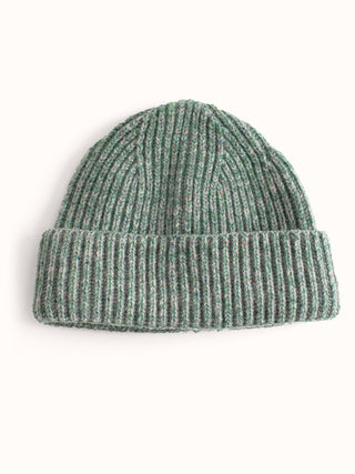 Merino Mélange Fisherman Beanie
