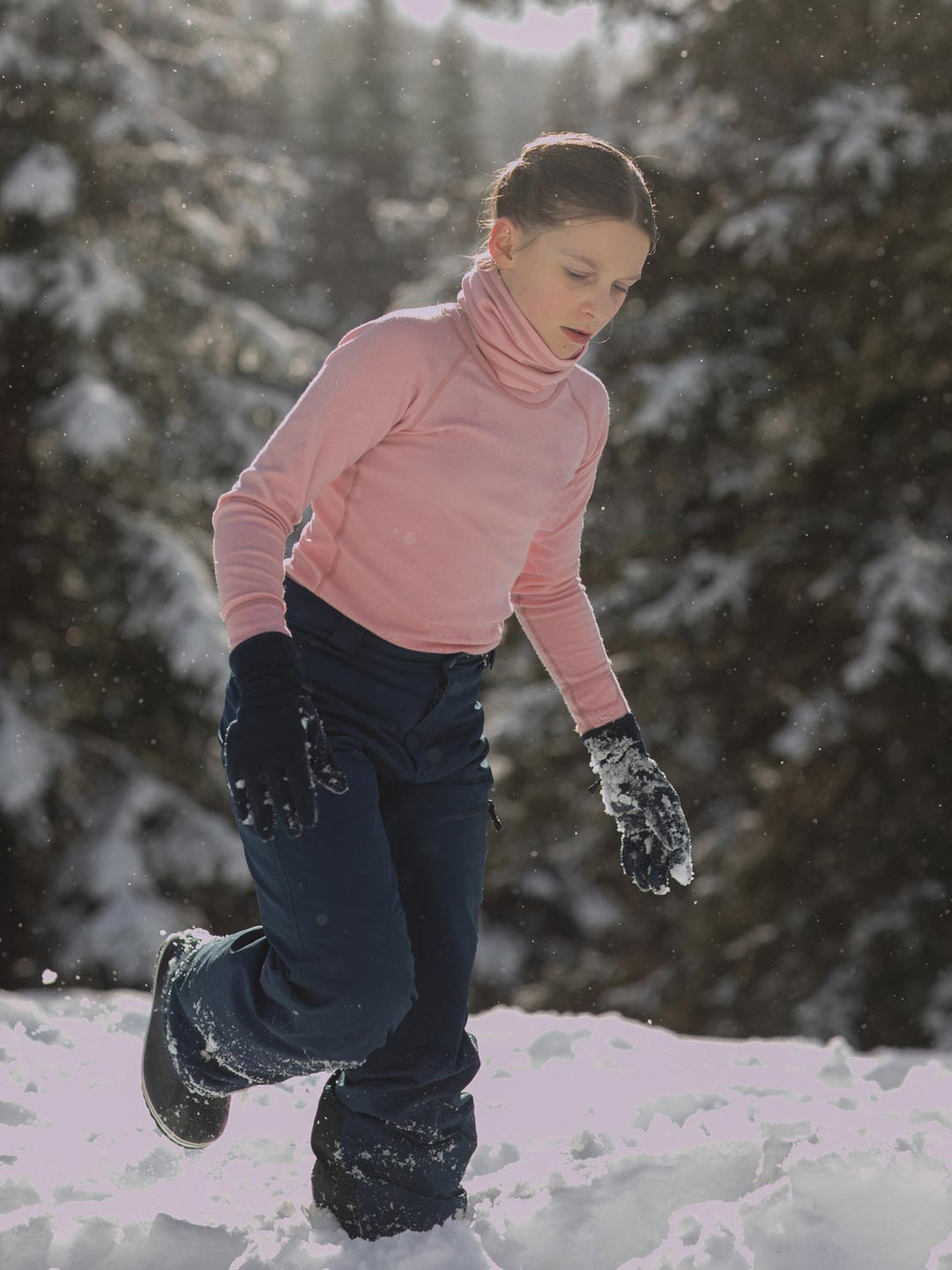 Merino Kids Base Layer Top