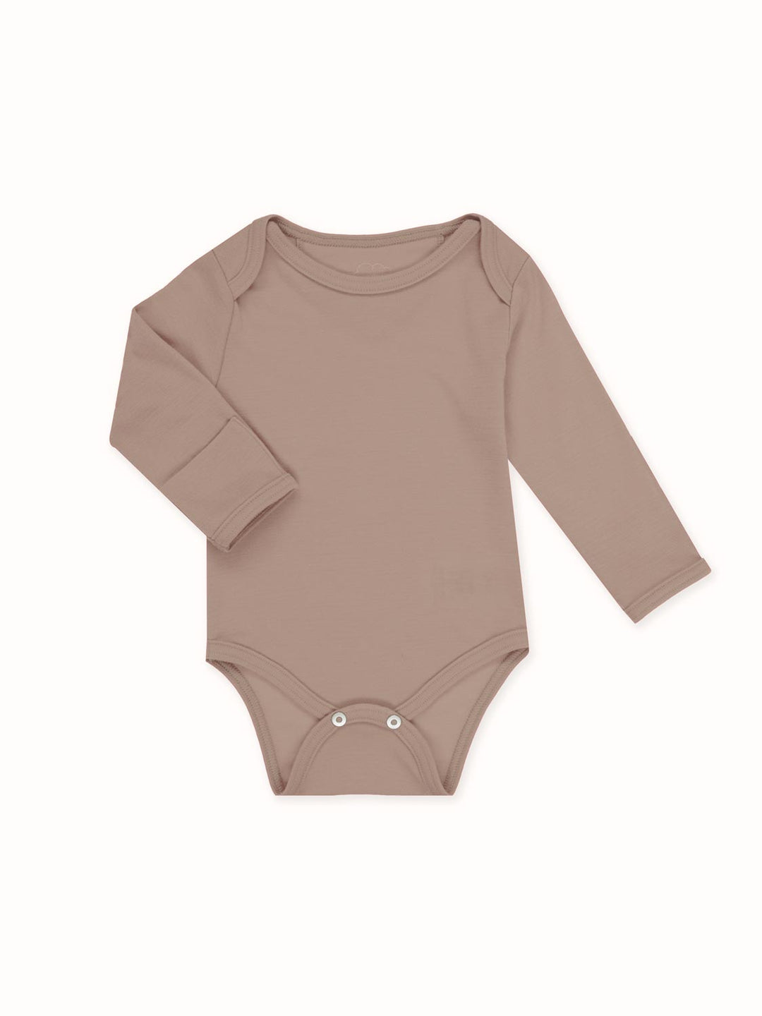 Baby Merino Bodysuit Superlove Merino Neutral beige #colour_pebble