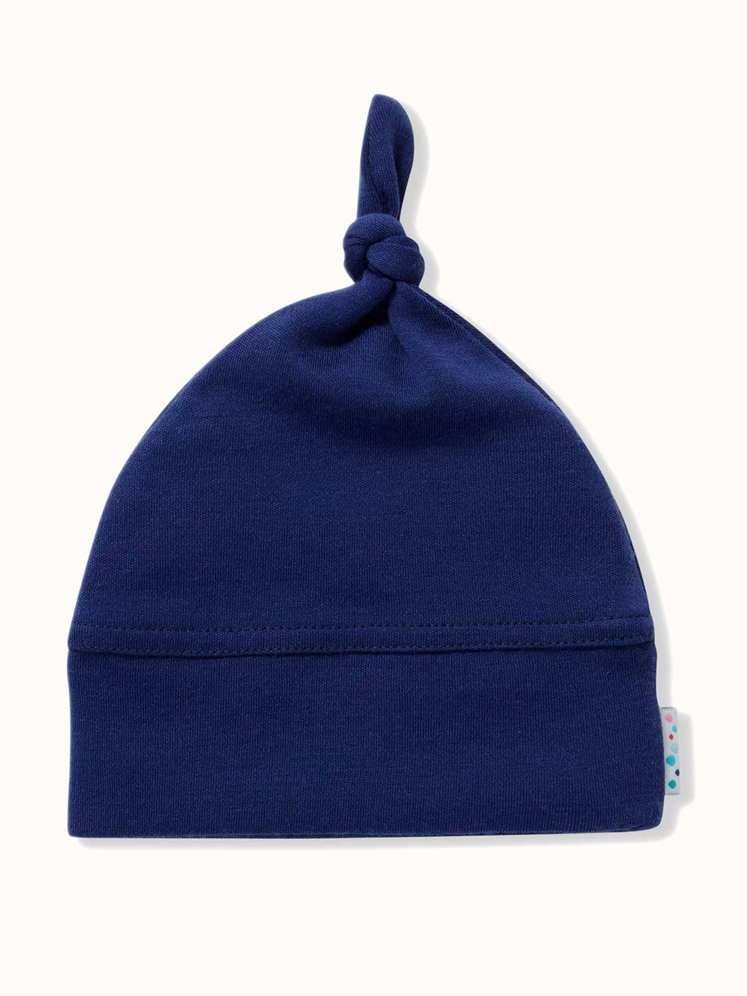Merino baby hat navy #colour_french-navy