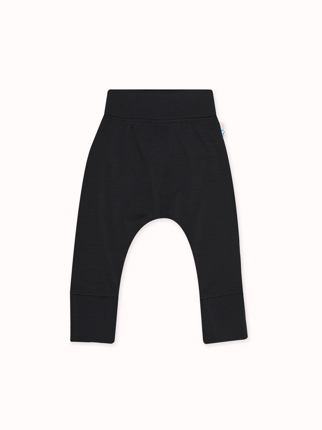 Merino baby legging black #colour_ink