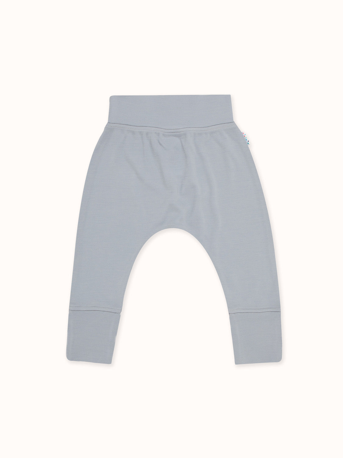 Merino baby legging grey  #colour_cloud-grey