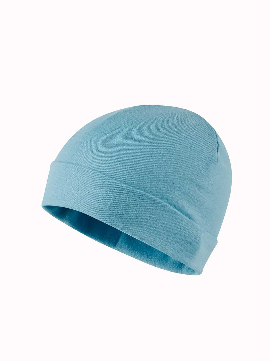 Merino beanie hat blue #colour_raindrop