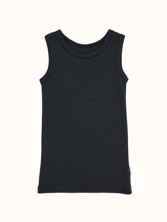 Imperfect factory second Superlove merino vest #colour_ink