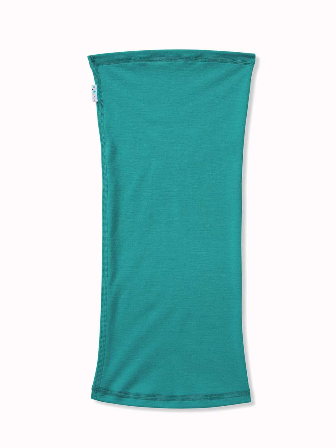 Merino snood neck gaiter long #colour_wild-green
