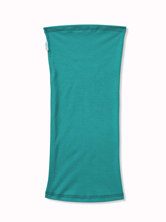 Merino snood neck gaiter long #colour_wild-green