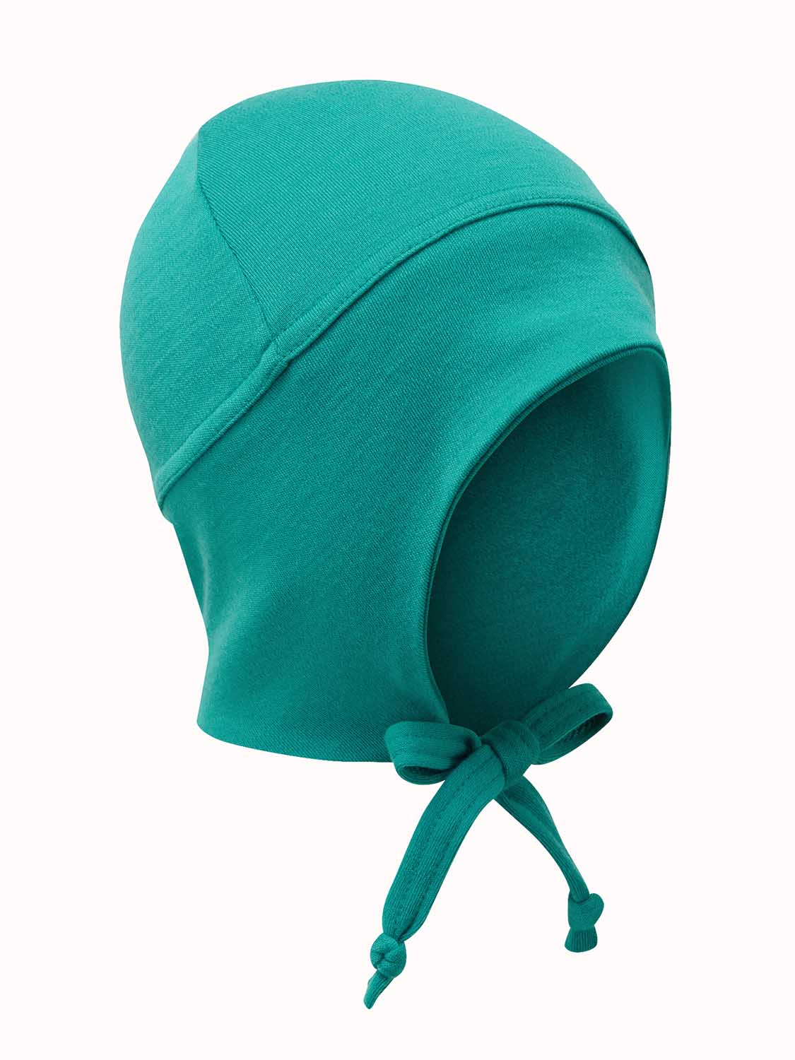 Merino Baby & Toddler Reversible Hat Accessory Superlove Merino Green #colour_wild-green