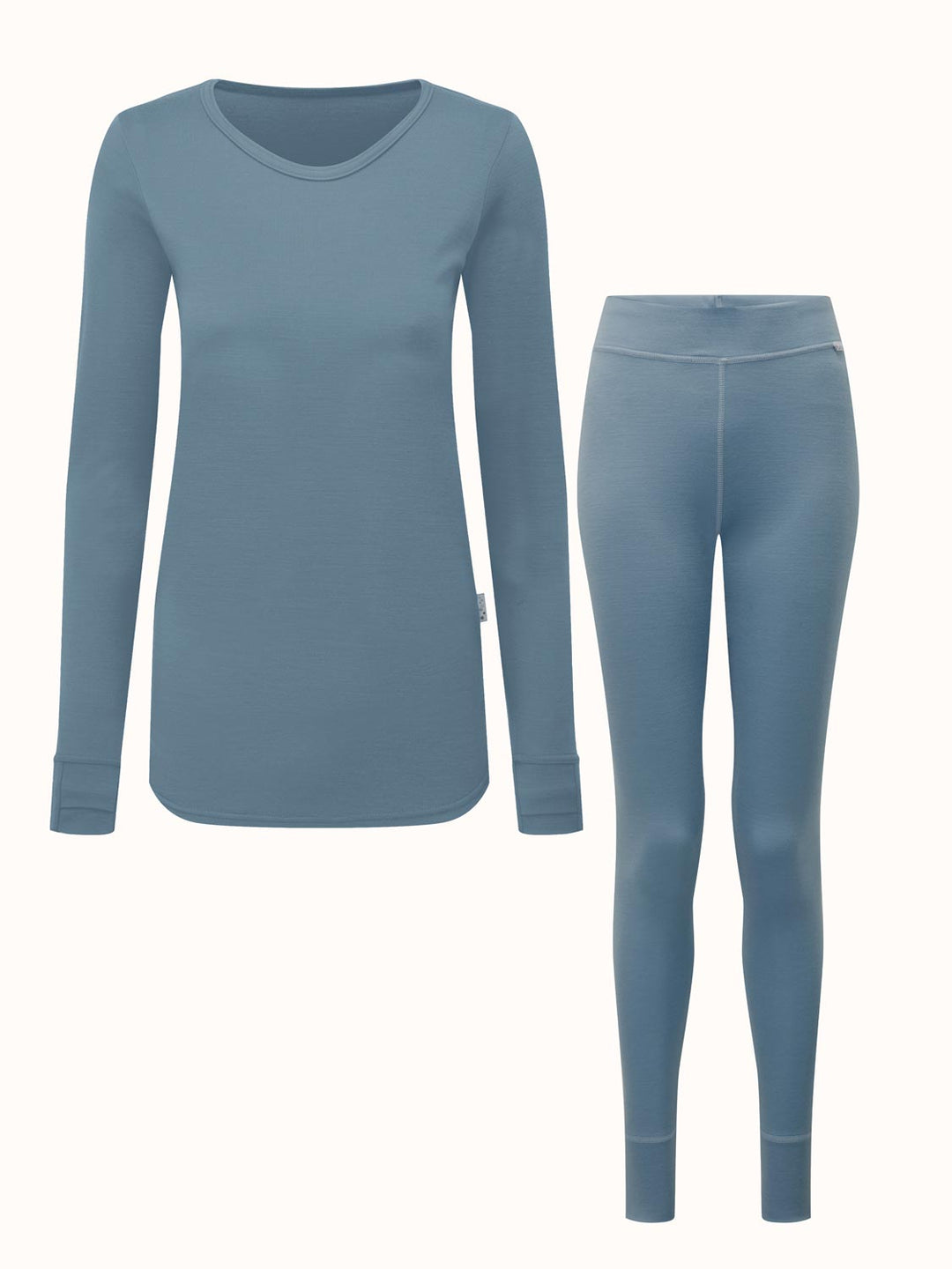 womens merino thermal base layer superlove merino blue still #colour_lake