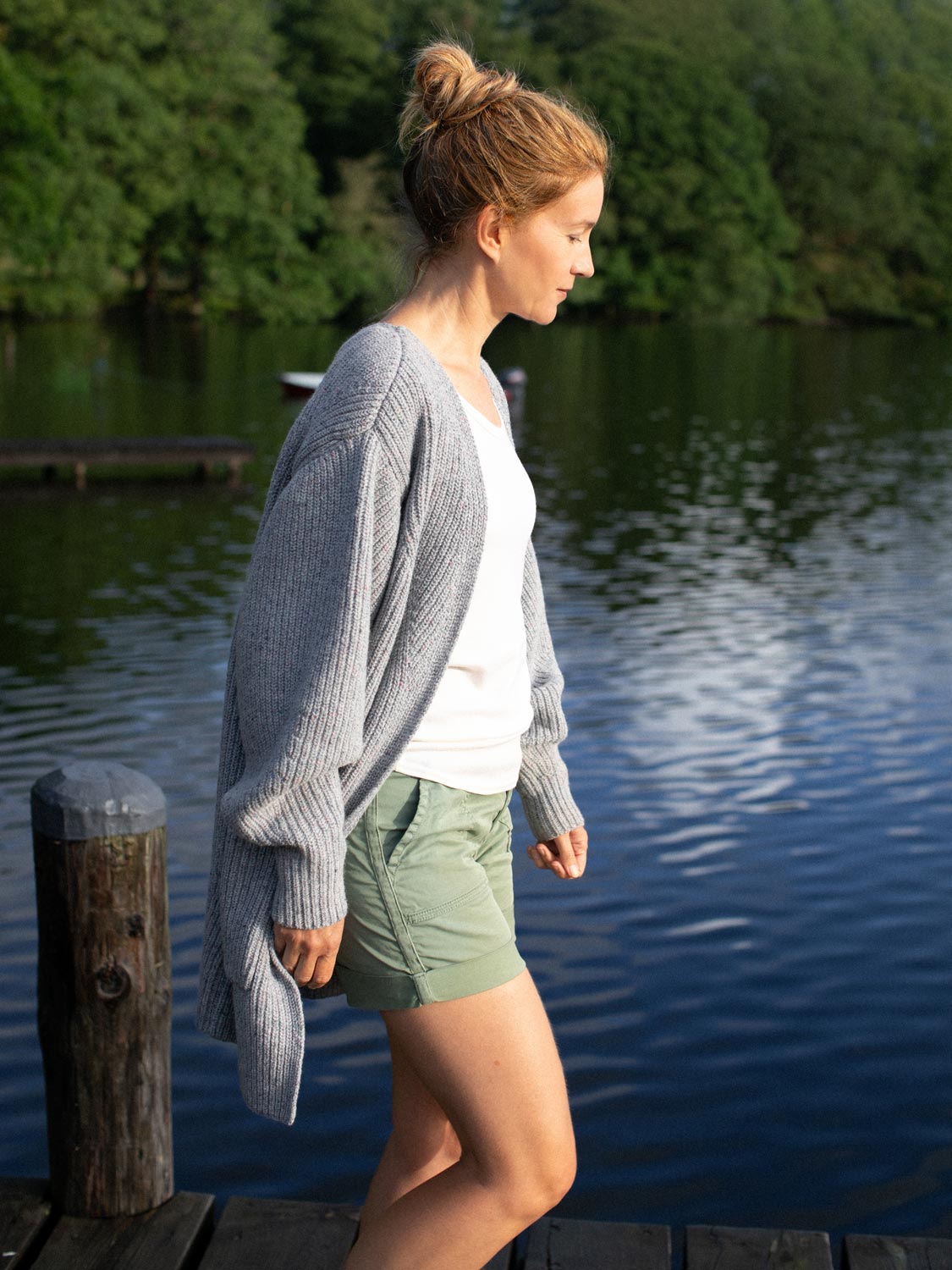サイズ3 SUPERFINE WOOL RIBKNIT BIG CARDIGAN Namu Shop - Auralee Super Fine Wool Rib Knit Big Cardigan