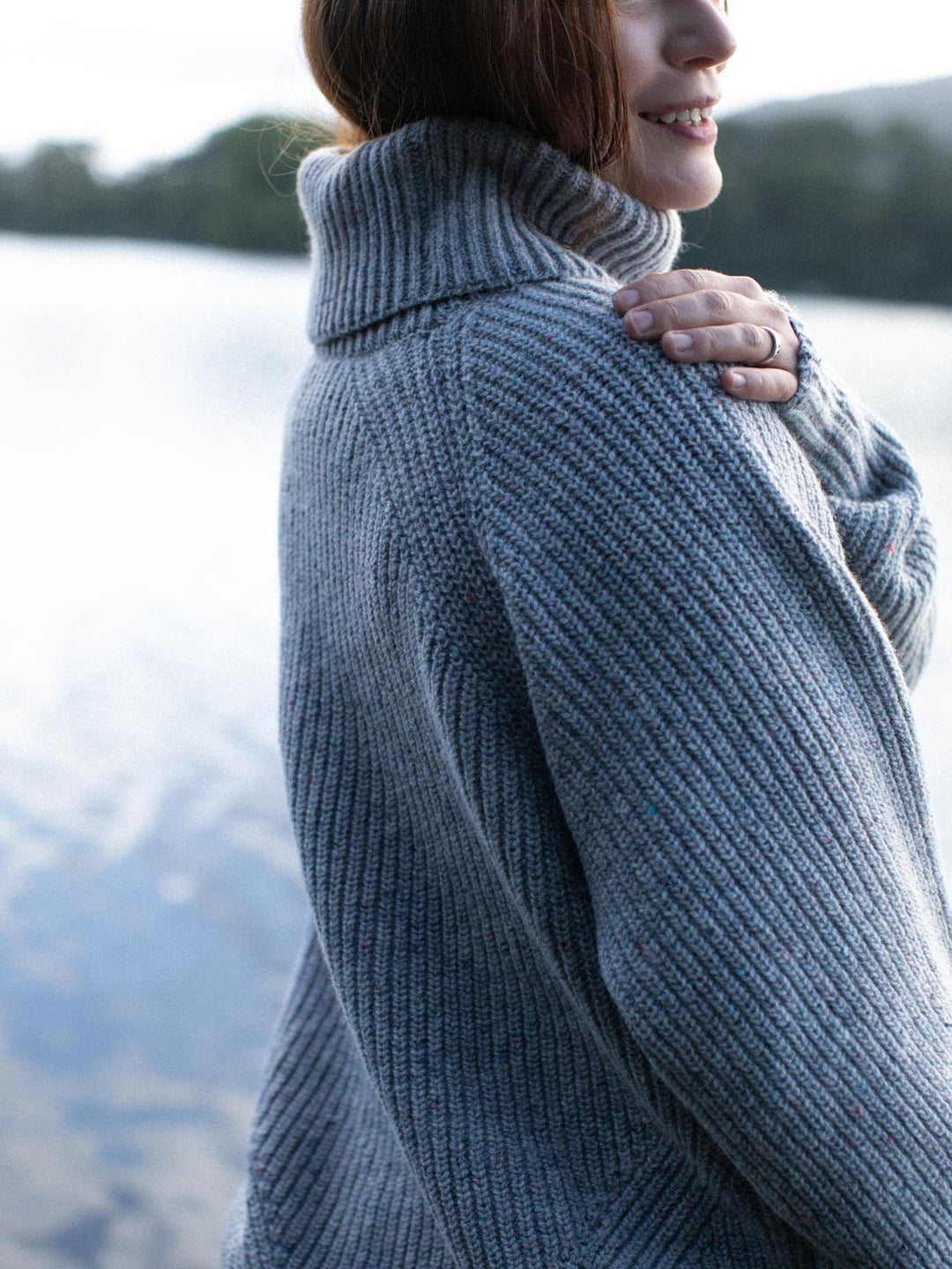 Womens Merino Roll Neck Top - Mountain Warehouse