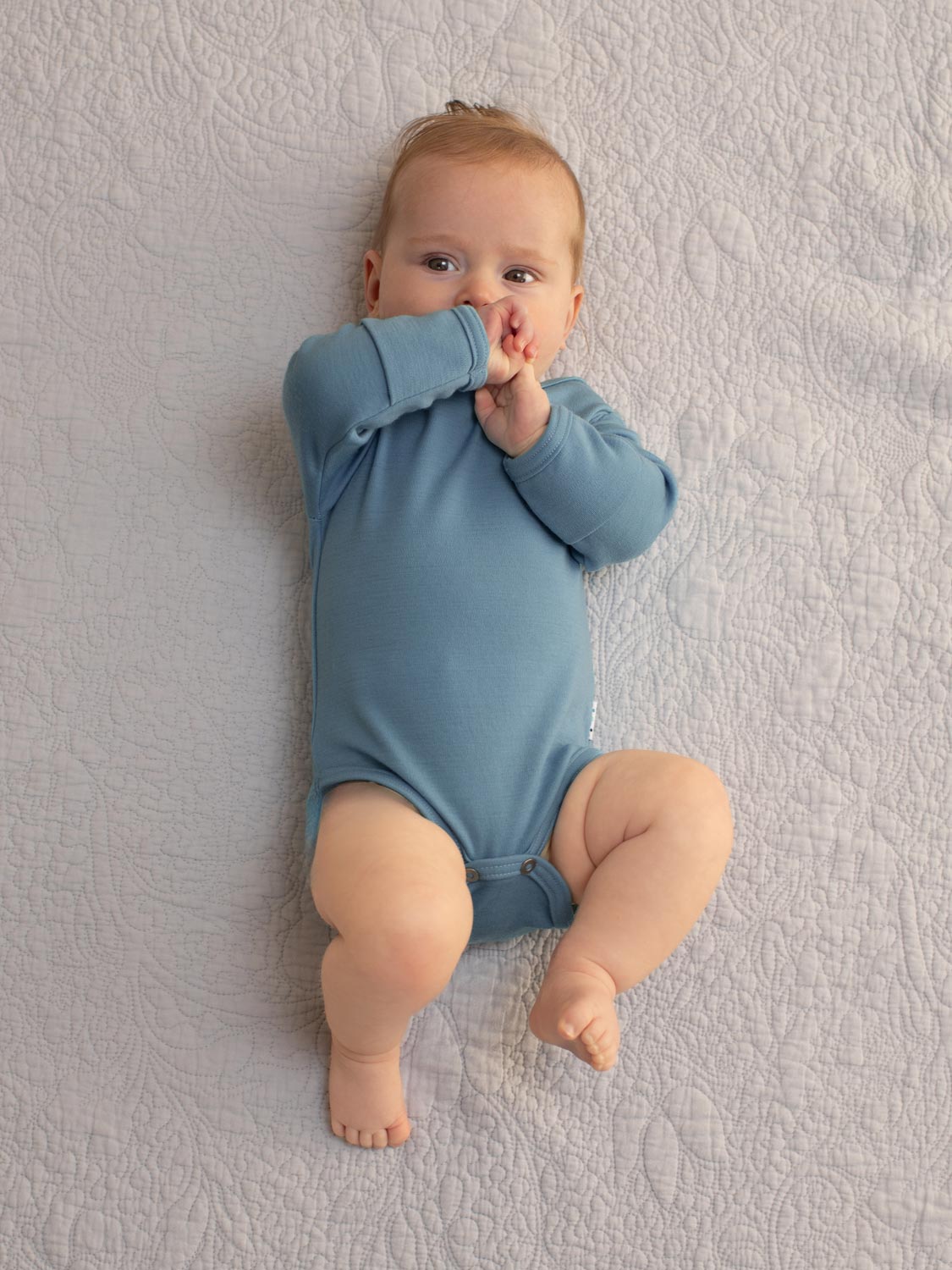 Baby blue bodysuit discount