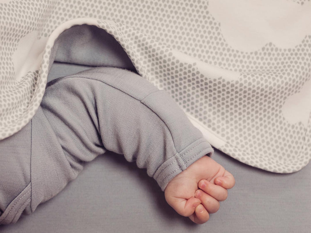 4 Season® Baby Sleep Bag with Feet, Merino Wool & Organic Cotton, Birch  Gray