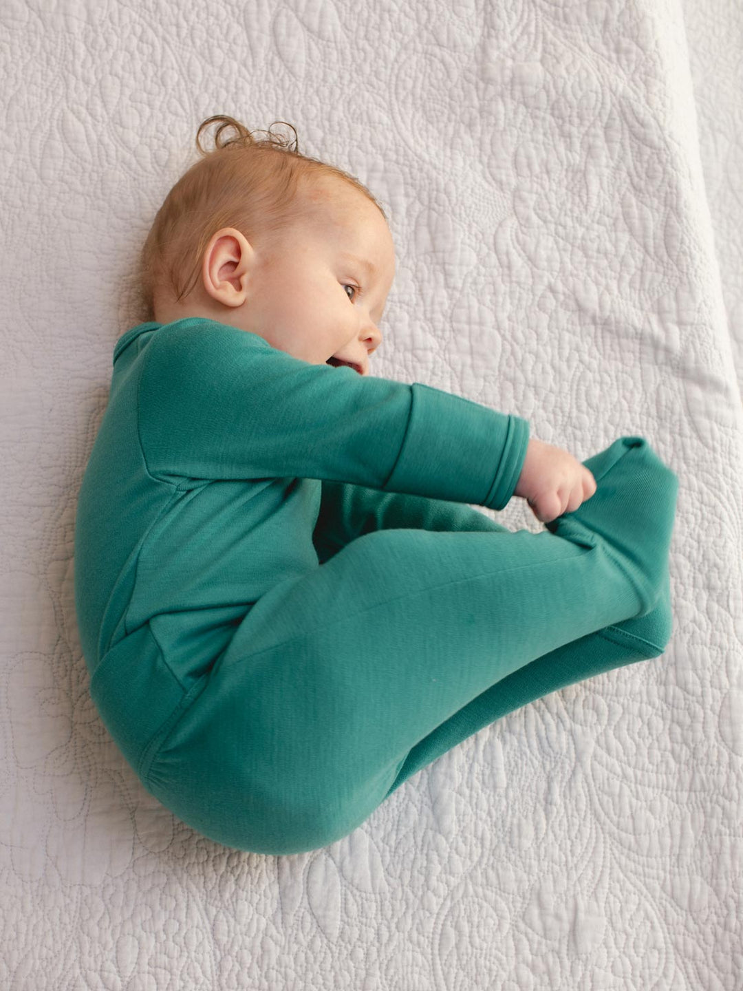 baby merino thermal base layer Superlove Merino green side #colour_wild-green