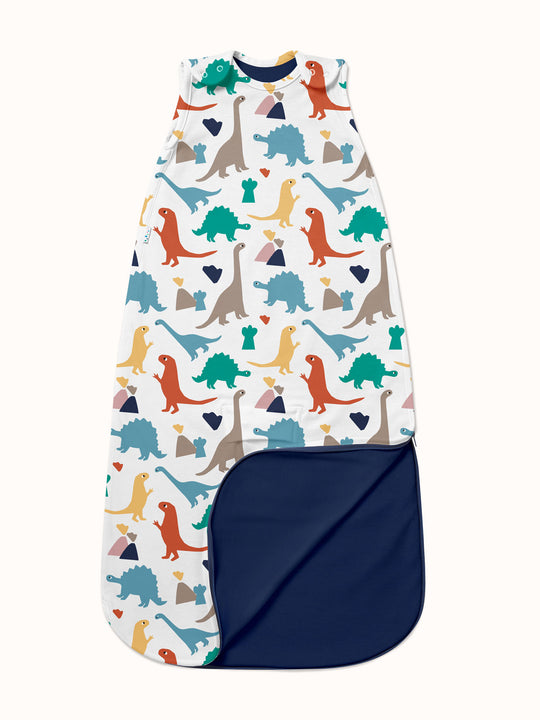 Merino baby sleeping bag #colour_dinosaurs