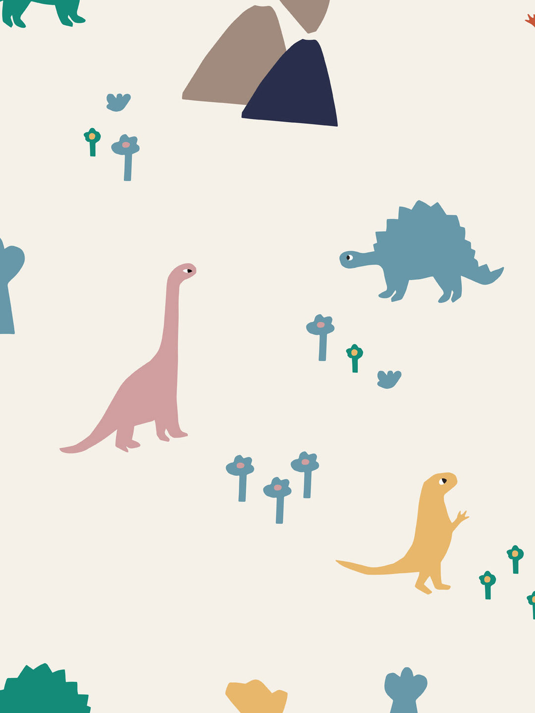 Merino baby sleeping bag dinosaur print #colour_dinosaurs