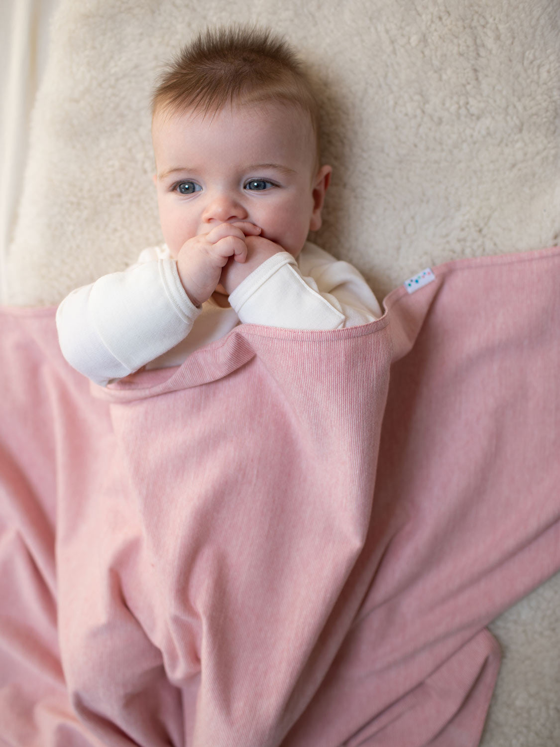 Pink baby swaddle blanket best sale