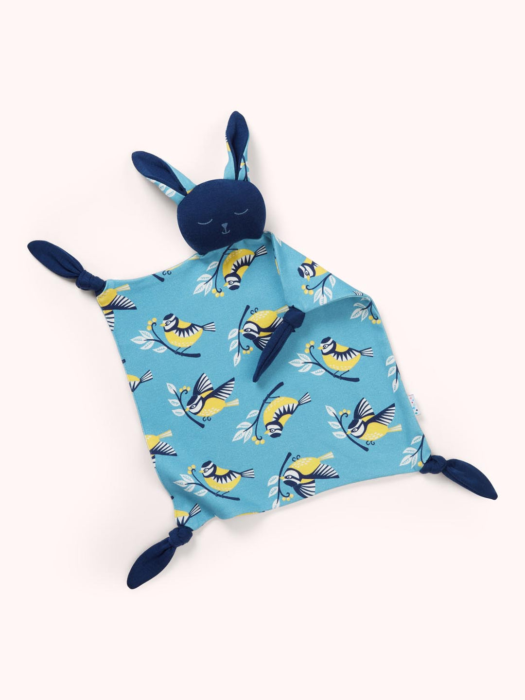 Cuddle Bunny Comforter Baby Merino Superlove Merino bird #colour_blue-tit