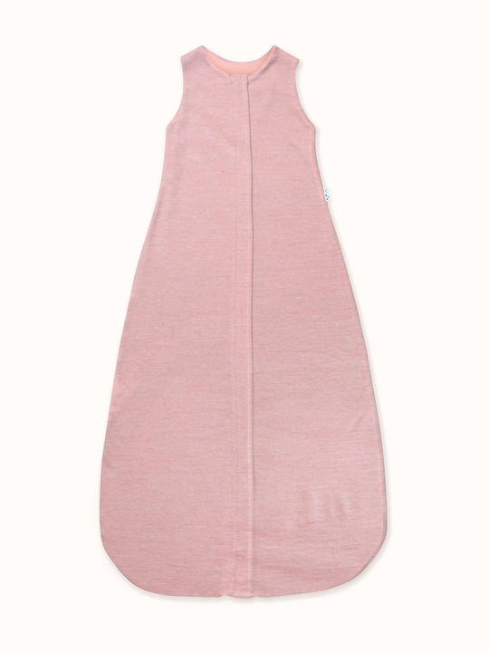 toddler merino sleeping bag pink superlove #colour_vintage-rose-melange