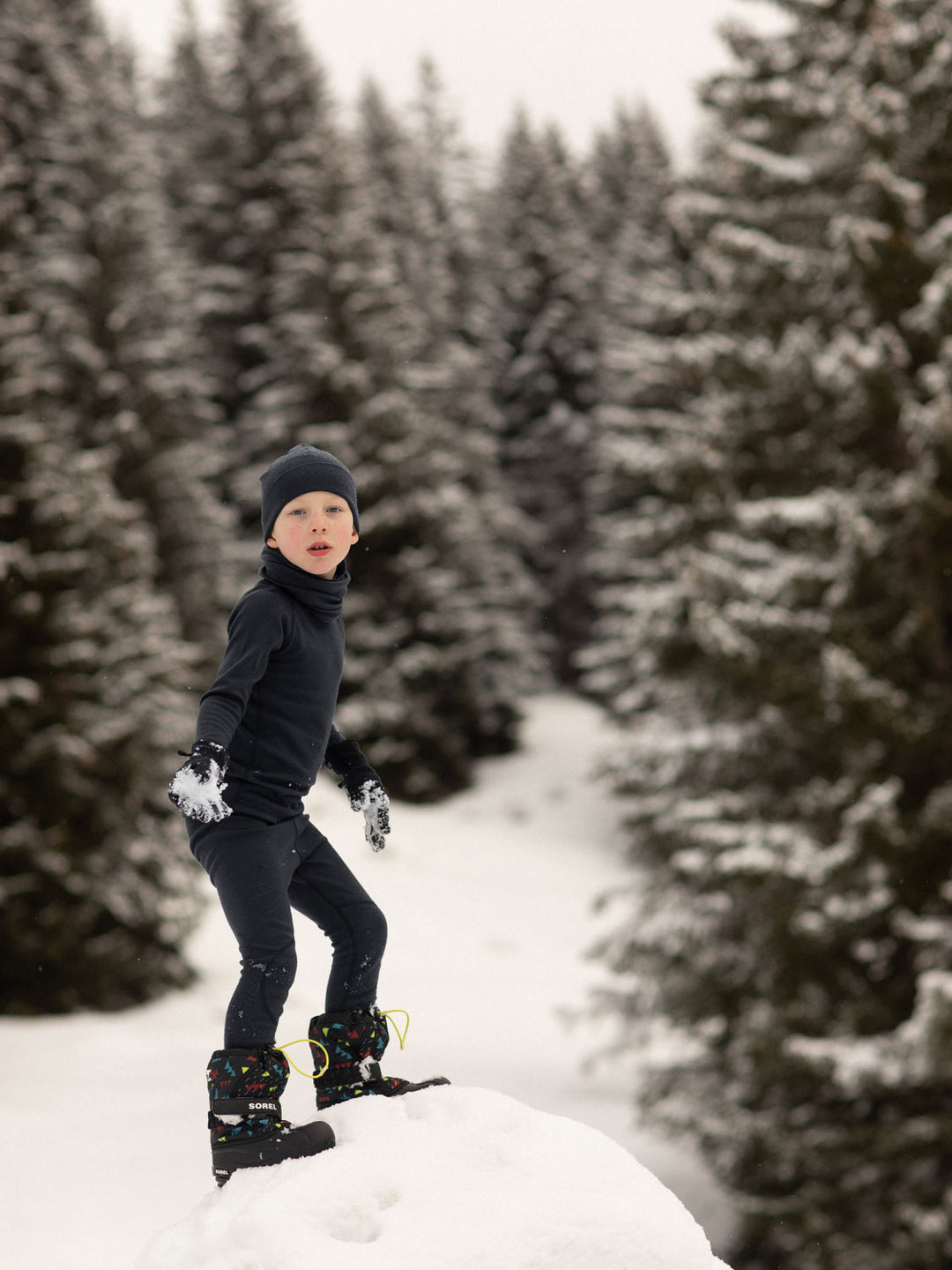 Merino Kids Base Layer Set